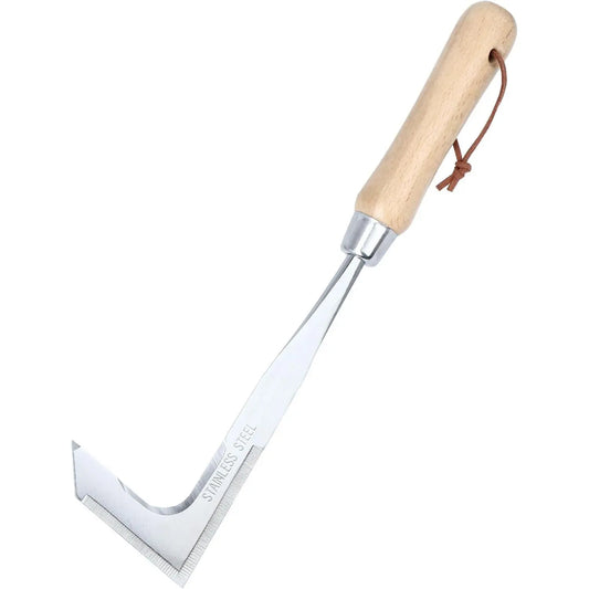 🔥Crack Weeder Crevice Weeding Tool Manual Weeder Beech Handle Lawn Yard Gardening Tool