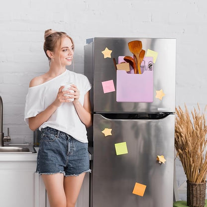 Magnetic Wall File Organizer Magnetic Wall File Holder Refrigerator Magazine Holder for Mail Letters Paper