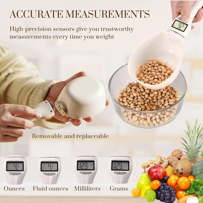 🥄 Digital Measuring Scoop Scale | Scoop, Weigh & Pour