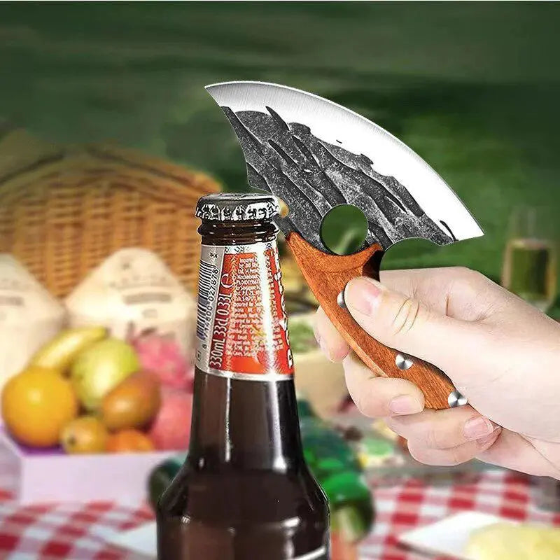 🔪Upgraded Forged Butcher Knife Set – Ultra-Sharp, Heavy-Duty for Meat Cutting