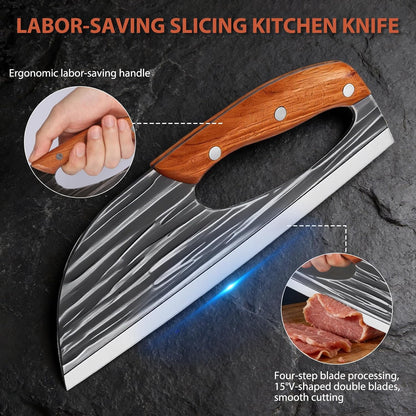 📦[Buy 1 Get 1 Free] New Premium 2-Piece Kitchen Knife Set – Hand-Forged
