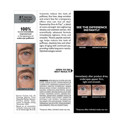 Peter Thomas Roth | Instant FIRMx® Eye Temporary Eye Tightener
