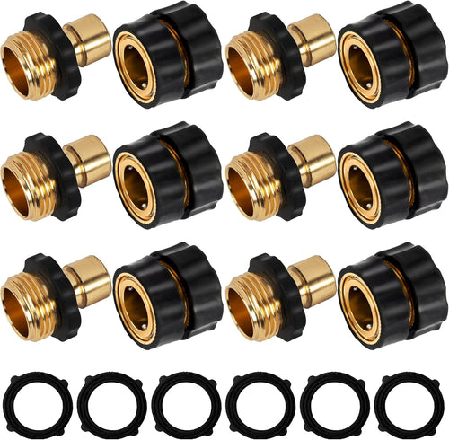 🔥2026 Universal Quick Connect Pro Garden Hose Fittings – Heavy-Duty Reusable Premium Rust-Proof Hose Coupler Set 🛠️