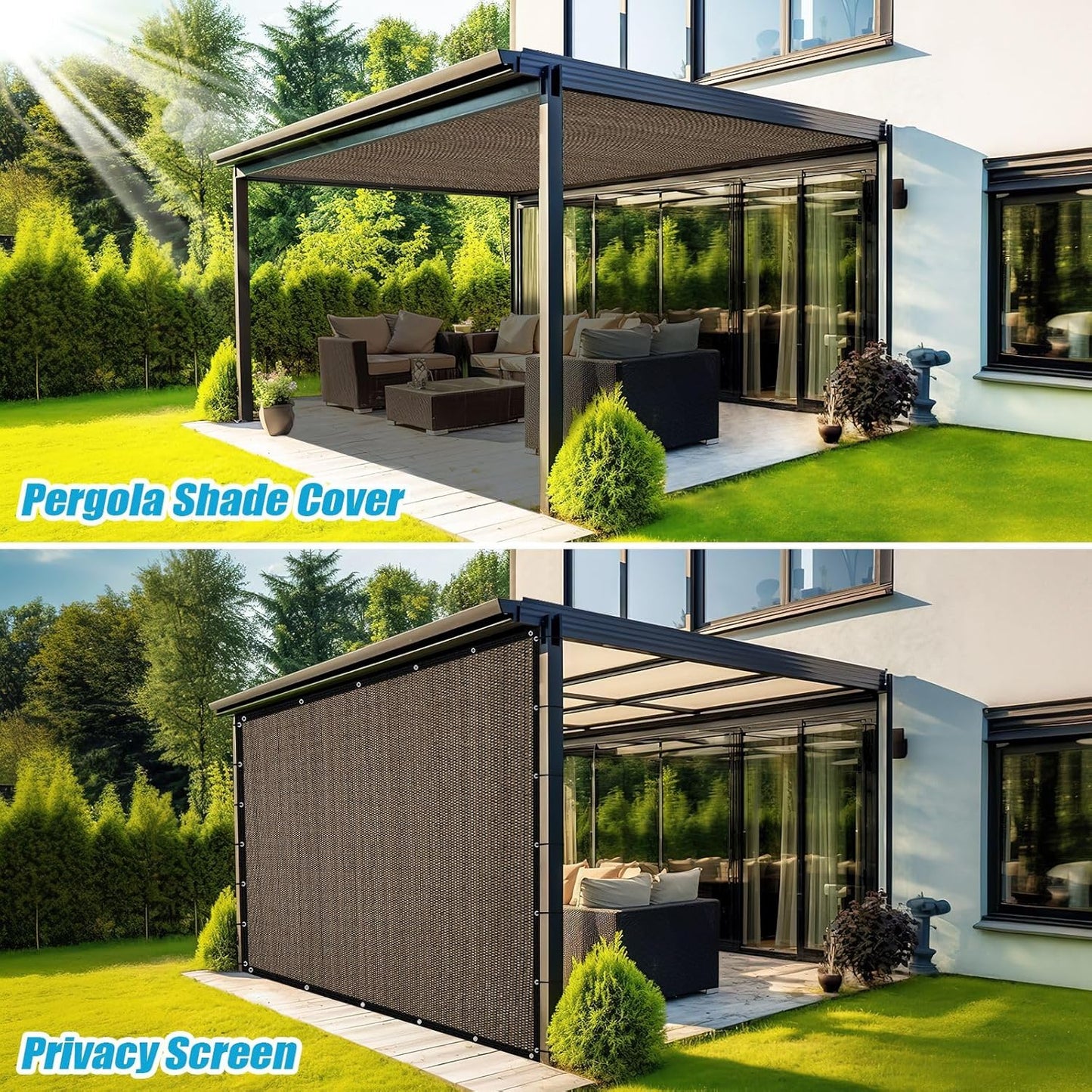 🌞Summer Hot Sale Promotion-49% OFF🔥-Outdoor courtyard shade net