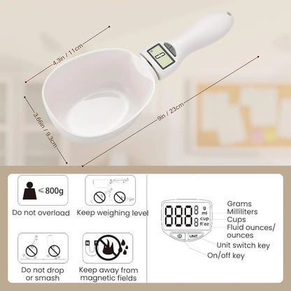 🥄 Digital Measuring Scoop Scale | Scoop, Weigh & Pour