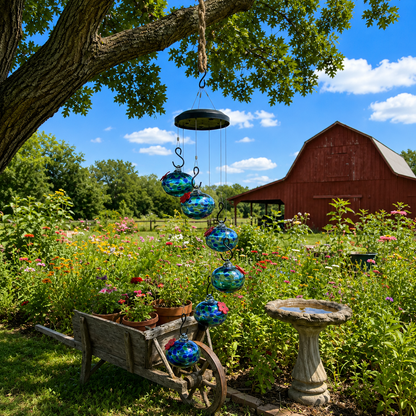 🔥 Last Day 49% OFF🎐Charming Wind Chimes Hummingbird feeders