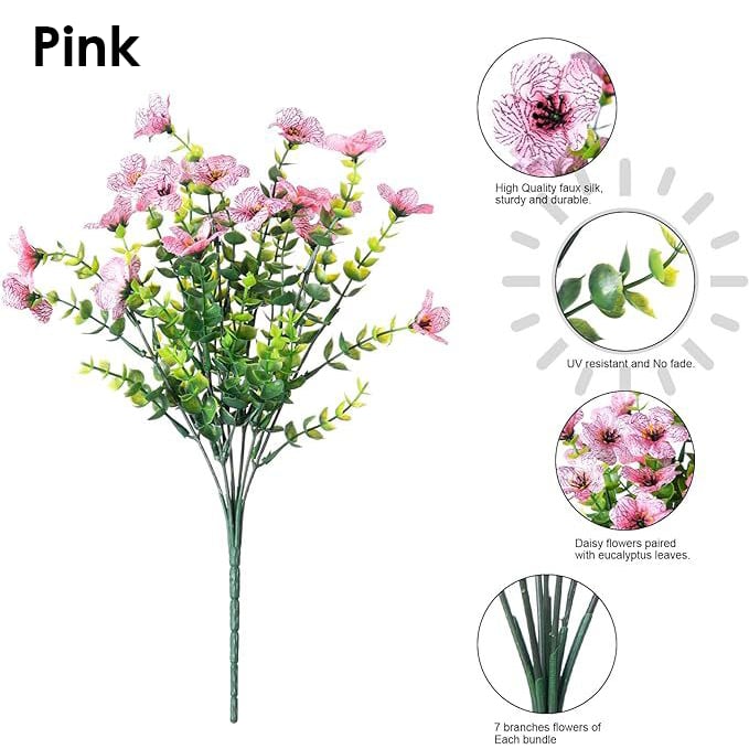🌸Last Day Sale 50% OFF💐 UV Resistant Colorful Artificial Flower