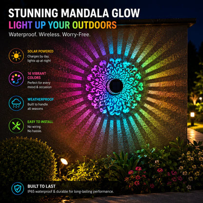 🔥2026 New Solar Mandala Lights