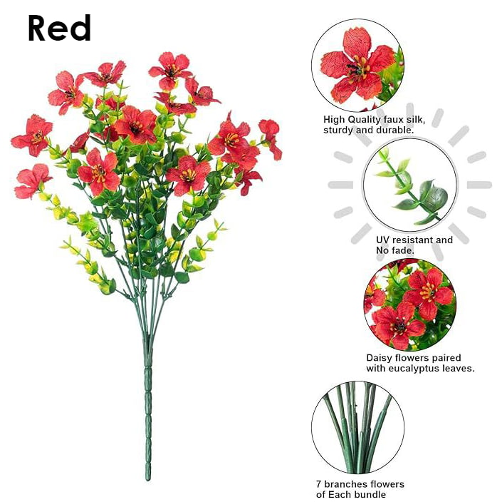🌸Last Day Sale 50% OFF💐 UV Resistant Colorful Artificial Flower