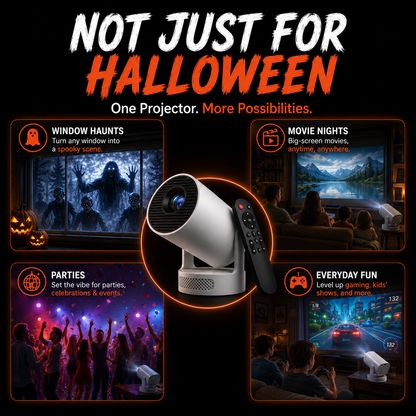 🧟👻New Halloween window projector📽️