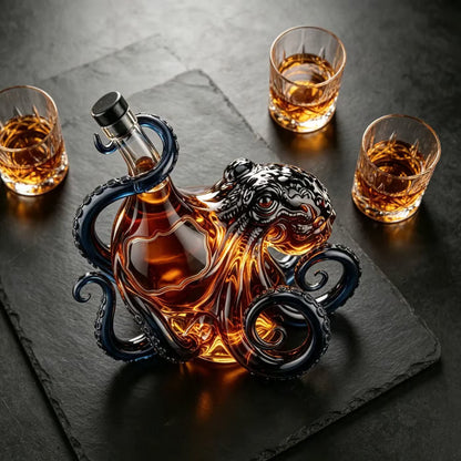 🎁 Father’s Day 49% OFF –  Octopus-style whisky bottle, classic collector's edition 🐙