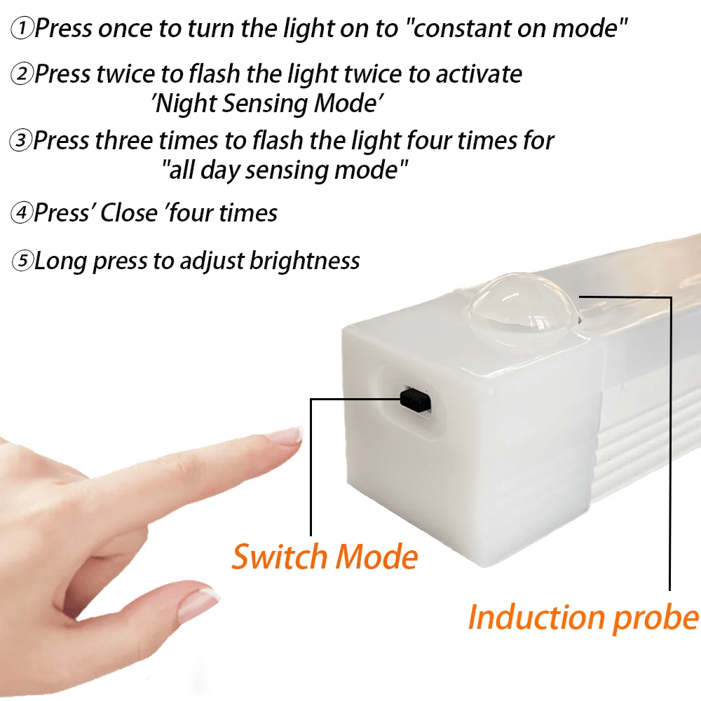 🔥LAST DAY SALE 49% OFF💡 Punch-free Smart Sensor Magnetic Rechargeable LED Lights✈Fast Worldwide Shipping