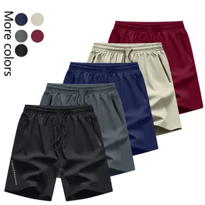 🎉 Men's 5-Pack Quick-Dry Shorts – Lightweight Breathable Athletic & Casual Shorts