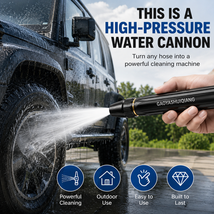 💧 2026 Hydro Jet Wand – High-Pressure Hose Nozzle, 2-in-1 Jet & Fan Spray
