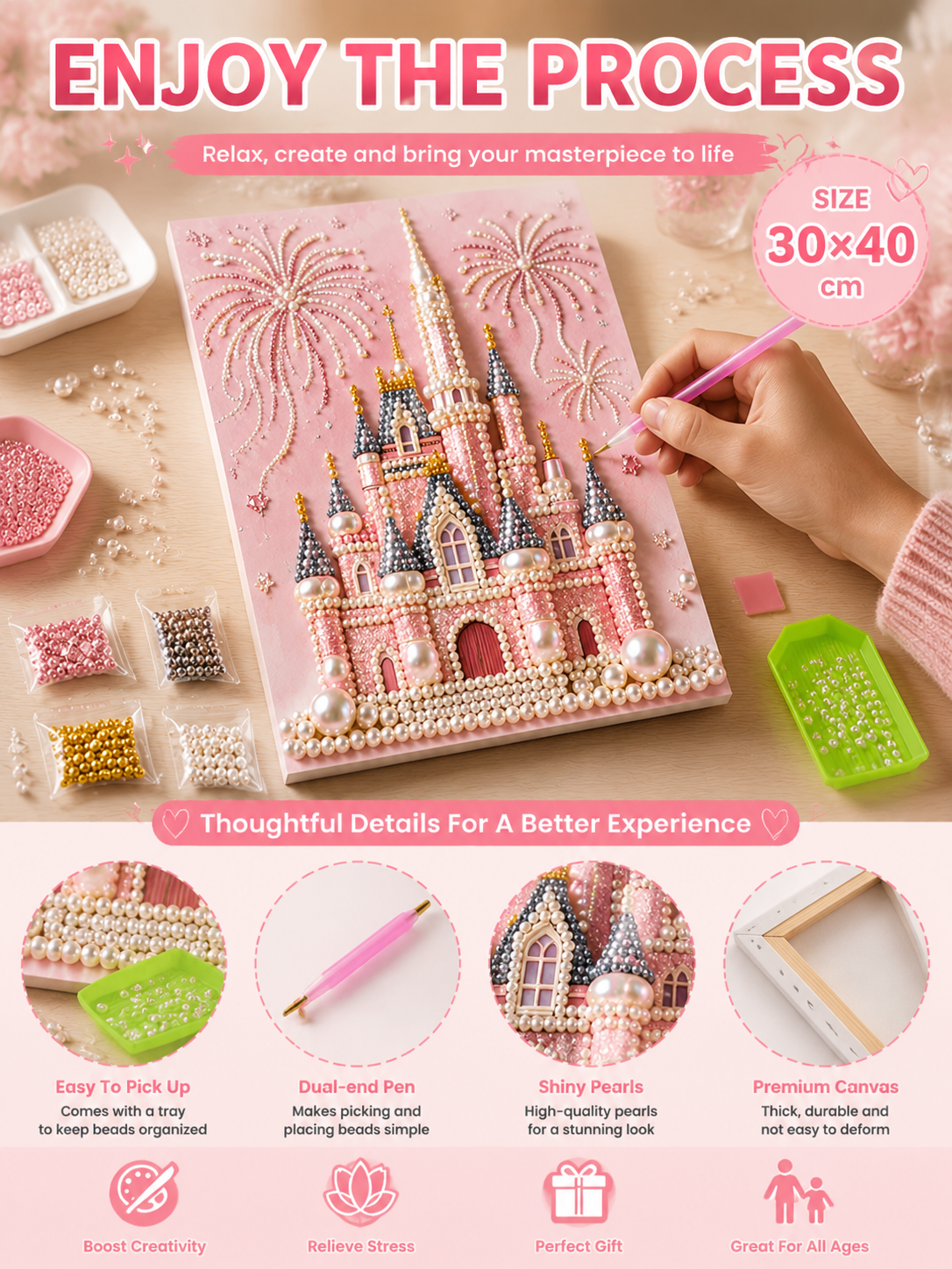 🎨 DIY Craft Kit for Beginners – Fun Handmade Creative Activity Set for Kids & Adults