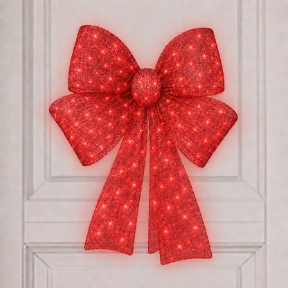 🔥 Limited-Time OFF 55%🎁✨🎄 48-Inch Lighted Christmas Bow 🎀
