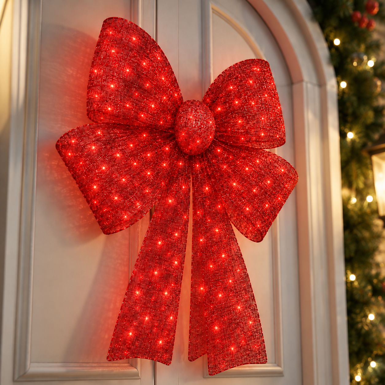 🔥 Limited-Time OFF 55%🎁✨🎄 48-Inch Lighted Christmas Bow 🎀