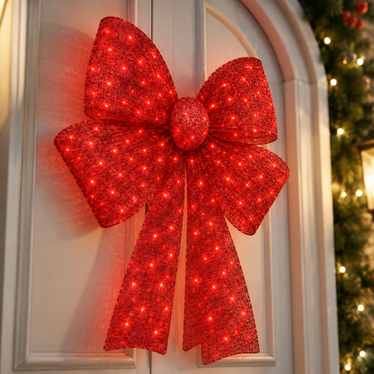 🔥 Limited-Time OFF 55%🎁✨🎄 48-Inch Lighted Christmas Bow 🎀