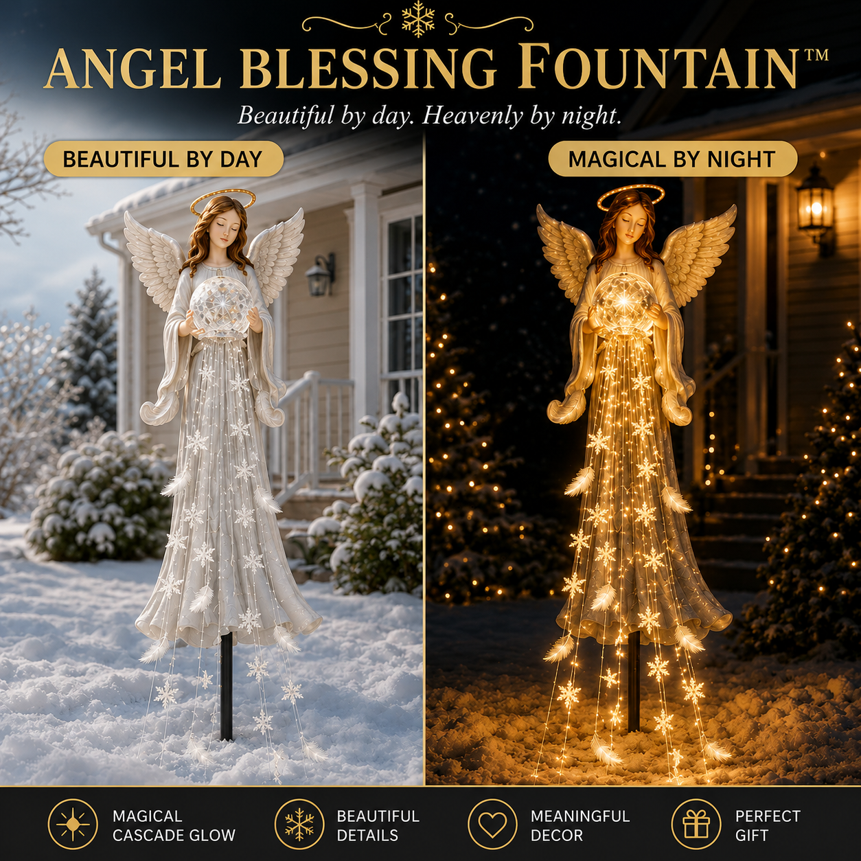 🎁 Today Only: Get 50% Off✨  Angel Remembrance Garden Light👼