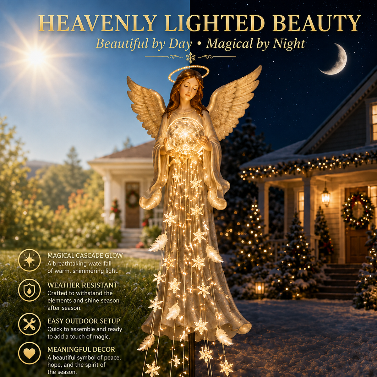 🎁 Today Only: Get 50% Off✨  Angel Remembrance Garden Light👼