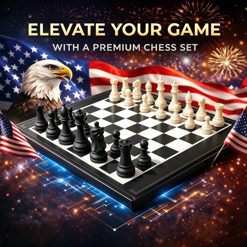 🔥Limited-Time 49% OFF 🔥250th Anniversary Special Edition Chessboard & Pieces