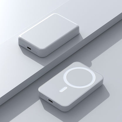 5000mAh Magnetic Power Bank for iPhone 12-17 Series with MagSafe