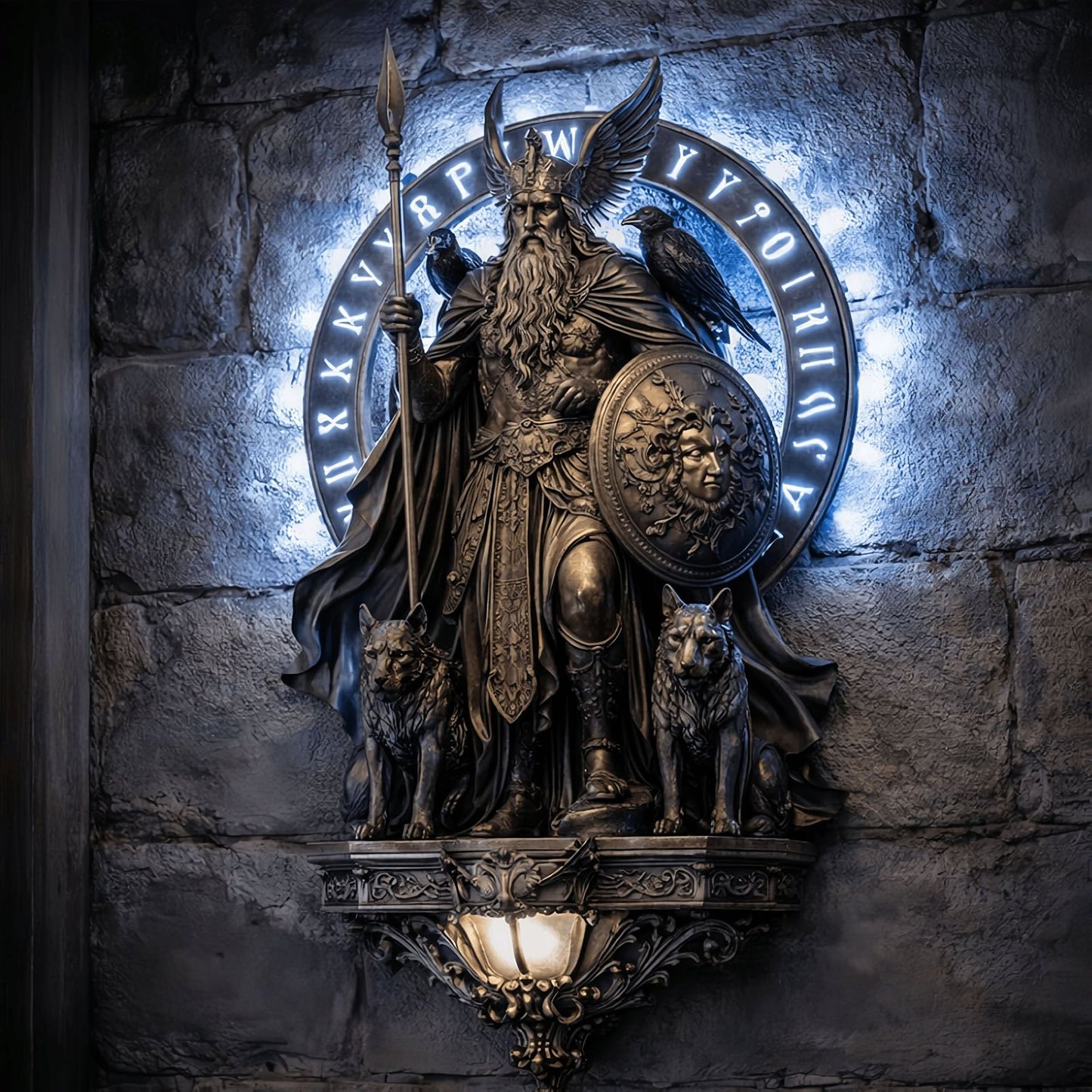 🕊️St. Michael Guardian Angel Wall Light✨