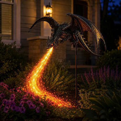 ☀️🐉Solar Dragon Fire Garden Light