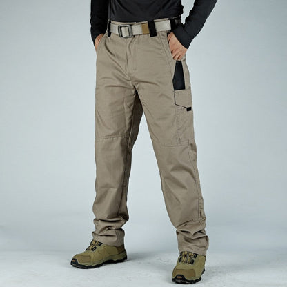 🔥Men's Solid Color Waterproof Tactical Work Pants