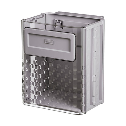 Wall Mounted Underwear Storage Organizer, Punch-Free Hidden Drawer Storage Box for Bathroom Cabinet, Wardrobe, Kitchen