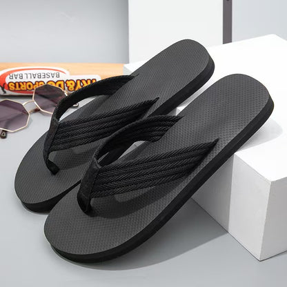 Fun footprint flip-flops, unisex summer beach sandals