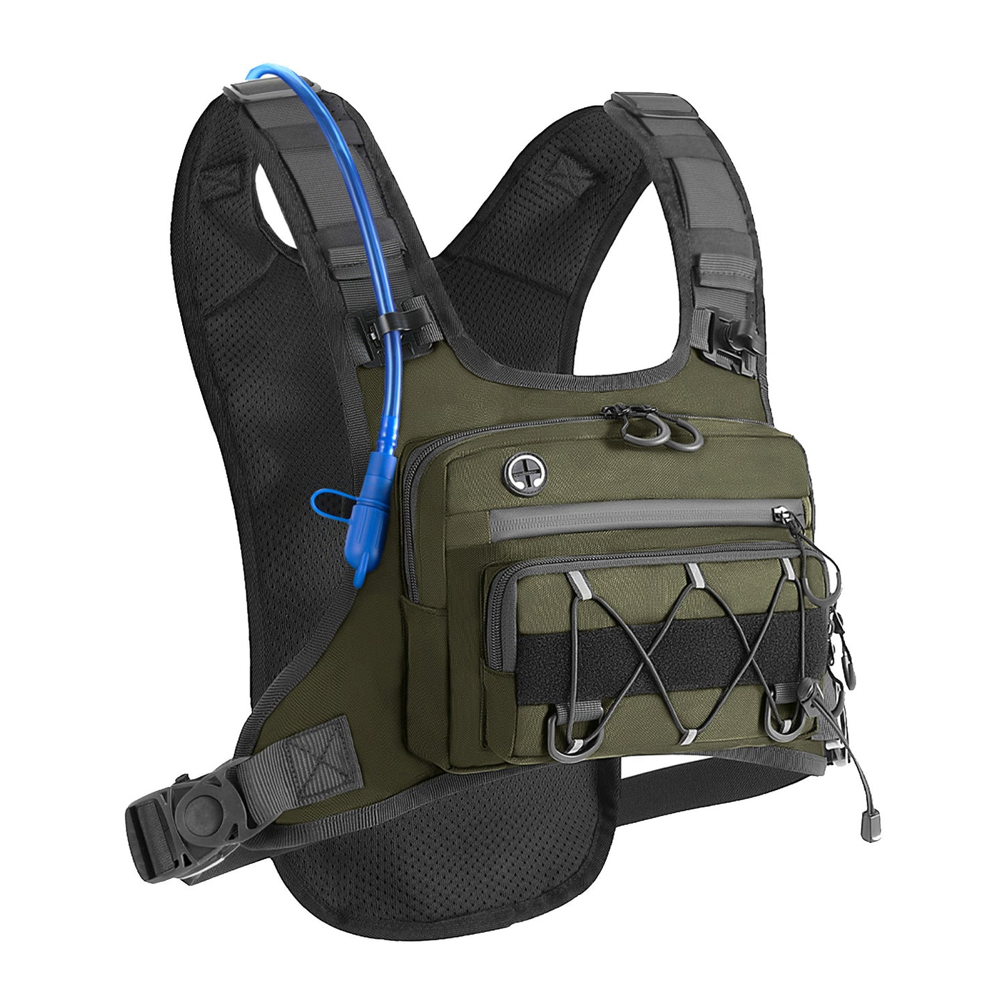 New tactical chest pack, multi-functional off-road motorcycle bag, travel portable hiking bag, riding backpack