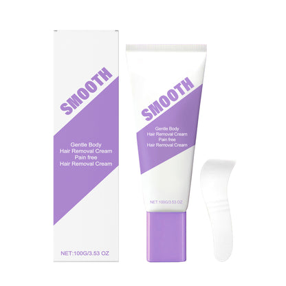 ✨ Pain-Free Bikini Hair Removal Cream – Gentle Sensitive Skin Formula with Aloe & Hyaluronic Acid