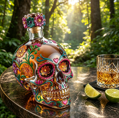 💯HOT SALE-Day of the Dead Limited Edition Tequila Bottle