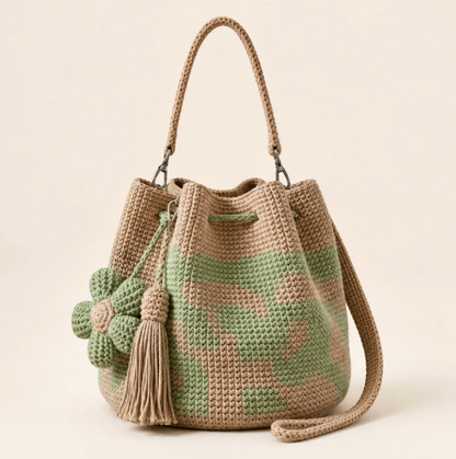 🌼Handmade Flower Crochet Bag
