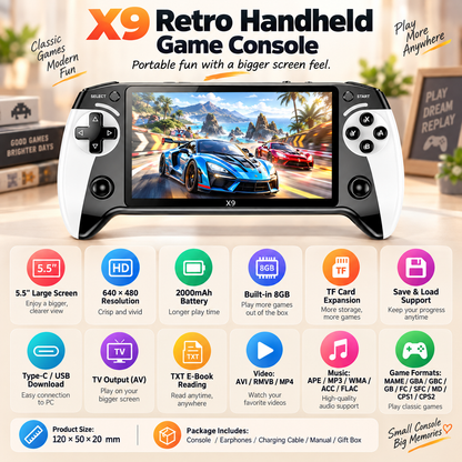 🔥Christmas Early Discount 49% Off🎮Portable Retro Game Console