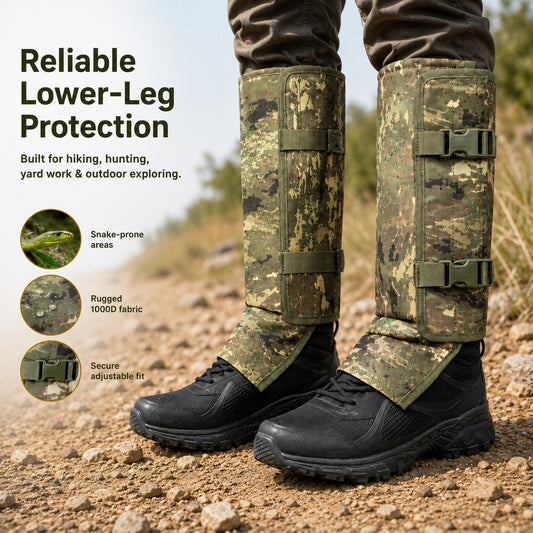 🔥Father's Day Limited Edition 🎁Snake bite protection leg warmers, Outdoor hunting leg protection against puncture wounds