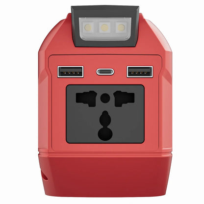 🎁Last Day 50% OFF🔋250W Portable Power Inverter – Turn 18V–21V Tool Batteries Into 220V AC Power