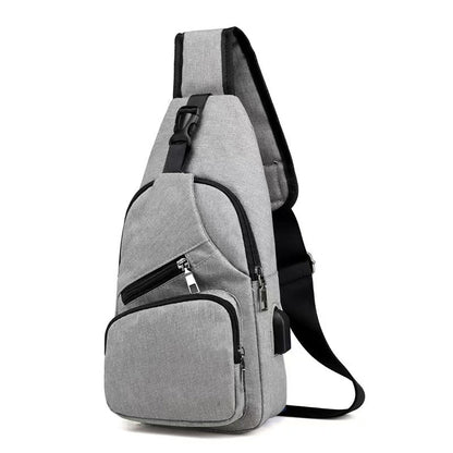 🔥Men's Waterproof Oxford Sling Chest Bag for Travel & Daily Use