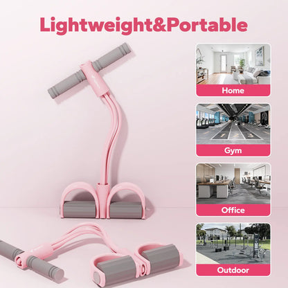 Merach Multifunction Pedal Resistance Band for Home Gym