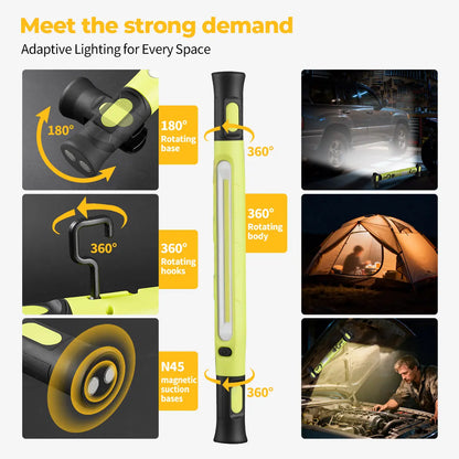 Magnetic Under Hood LED Light | Hands-Free Lighting for Auto Work