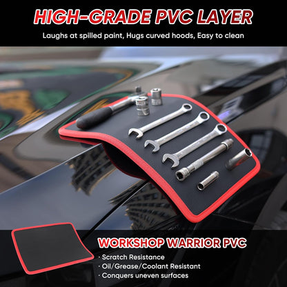 🛠️‌3PC Flexible Magnetic Tool Mat & Tray Holder
