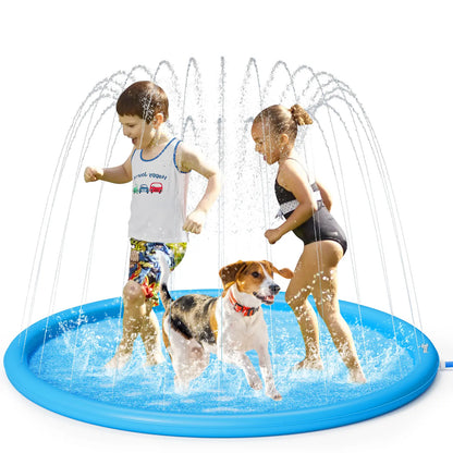Splash Mat – Anti-Slip Water Play for Dogs & Kids, Summer Fun