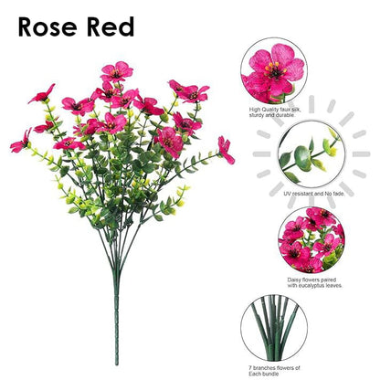 🌸Last Day Sale 50% OFF💐 UV Resistant Colorful Artificial Flower