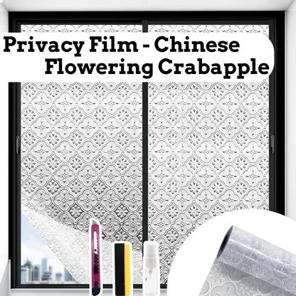 🪟 Static Cling Window Privacy Film | Daytime Privacy & Sun Control
