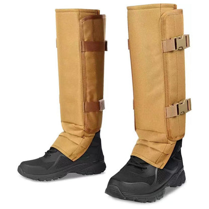 Unisex Adjustable Outdoor Snake-Resistant Leg Gaiters, Abrasion-Resistant Durable Fabric Protective Gear for Hunting, Hiking
