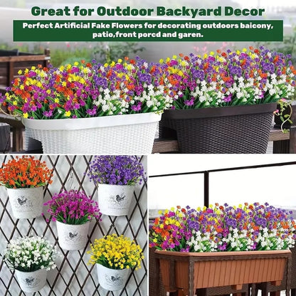 🌸Last Day Sale 50% OFF💐 UV Resistant Colorful Artificial Flower