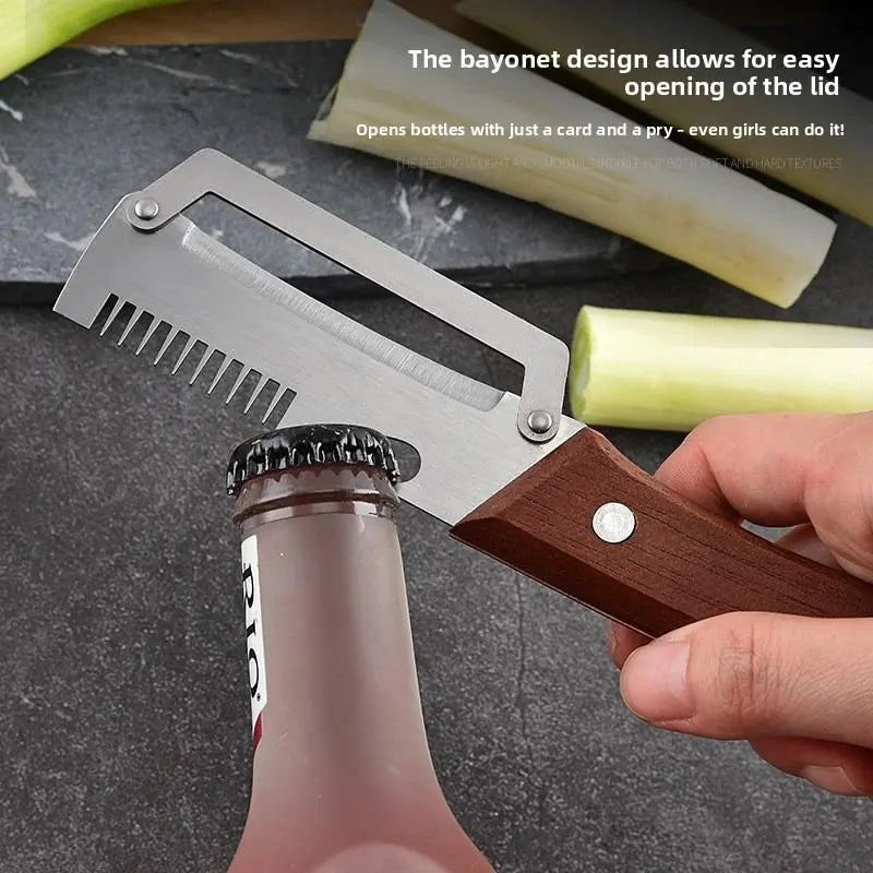 🔥 3-in-1 Grater, Peeler & Bottle Opener – Ultimate Kitchen Tool