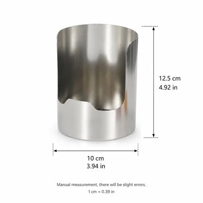 🧑‍🍳 Multi-Functional Kitchen Utensil Holder – Holds pot lids, spatulas & cutting boards. Thickened stainless steel, space‑saving. 🛡️✨