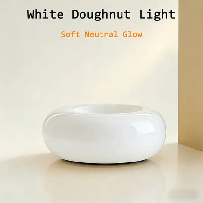 🍩Aesthetic Doughnut LED Night Lamp – Easter Decor 2026-Cozy Ambient Light, Touch Control,Warm Color